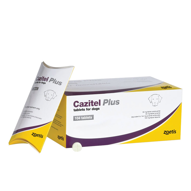 Cazitel Plus 104 tablets (1 box)