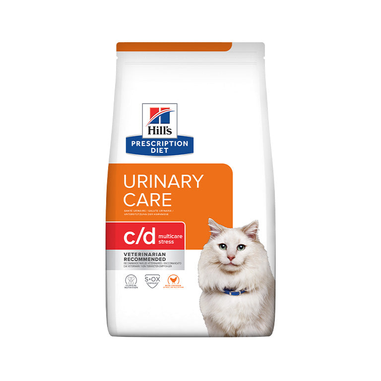 Hill’s Prescription Diet c/d Urinary Stress Cat food with Chicken (3kg)