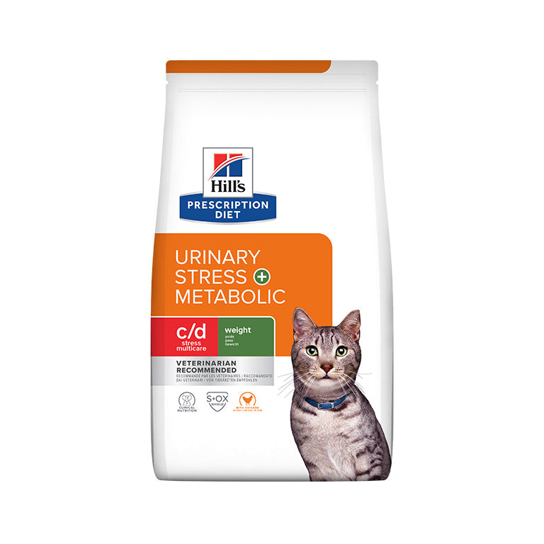Hill’s Prescription Diet c/d Urinary Stress + Metabolic Feline (3kg)