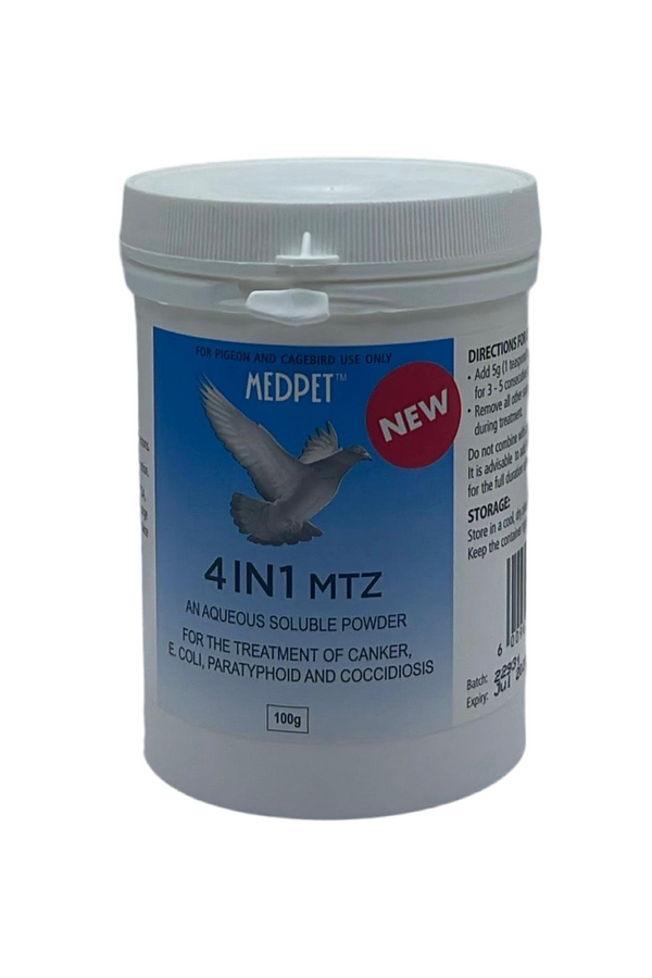 4 in 1 powder Medpet 100g