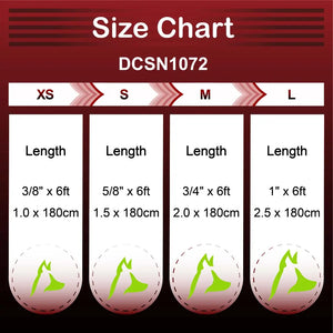 DOCO® Signature Nylon Leash - 6ft-1.0 x 180cm (XS)-Grey