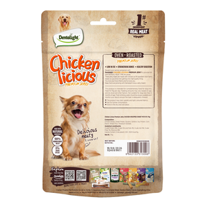 Dentalight Chicken Licious Jerky Treats For Dogs-Chicken Wrapped Sweet Potato 70g