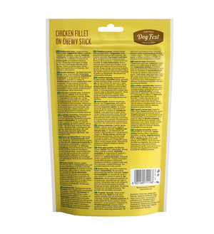 Dog Fest Chicken Fillet On Chewy Stick For Adult Dogs - 90g (3.17oz)[Weight - 90g]