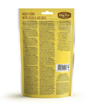 Dog Fest Meaty Coins With Chicken And Duck Rings 90g