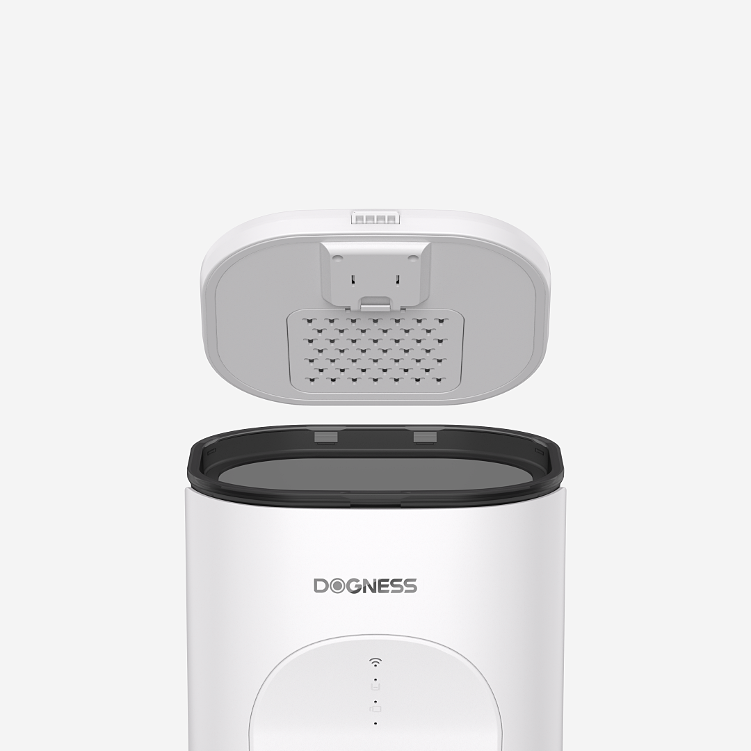 Dogness Rover Smart Feeder For Pets (App Controlled)-White
