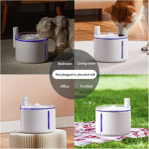 Dogness Smart Sensor Water Feeder For Pets-White
