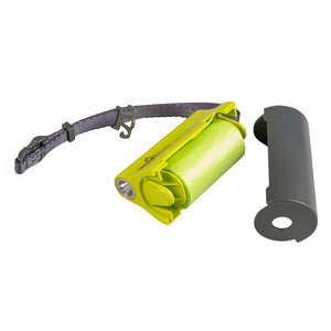 Duvo+ Poopi Dog LED Poo Bag Dispenser (Lime Color)