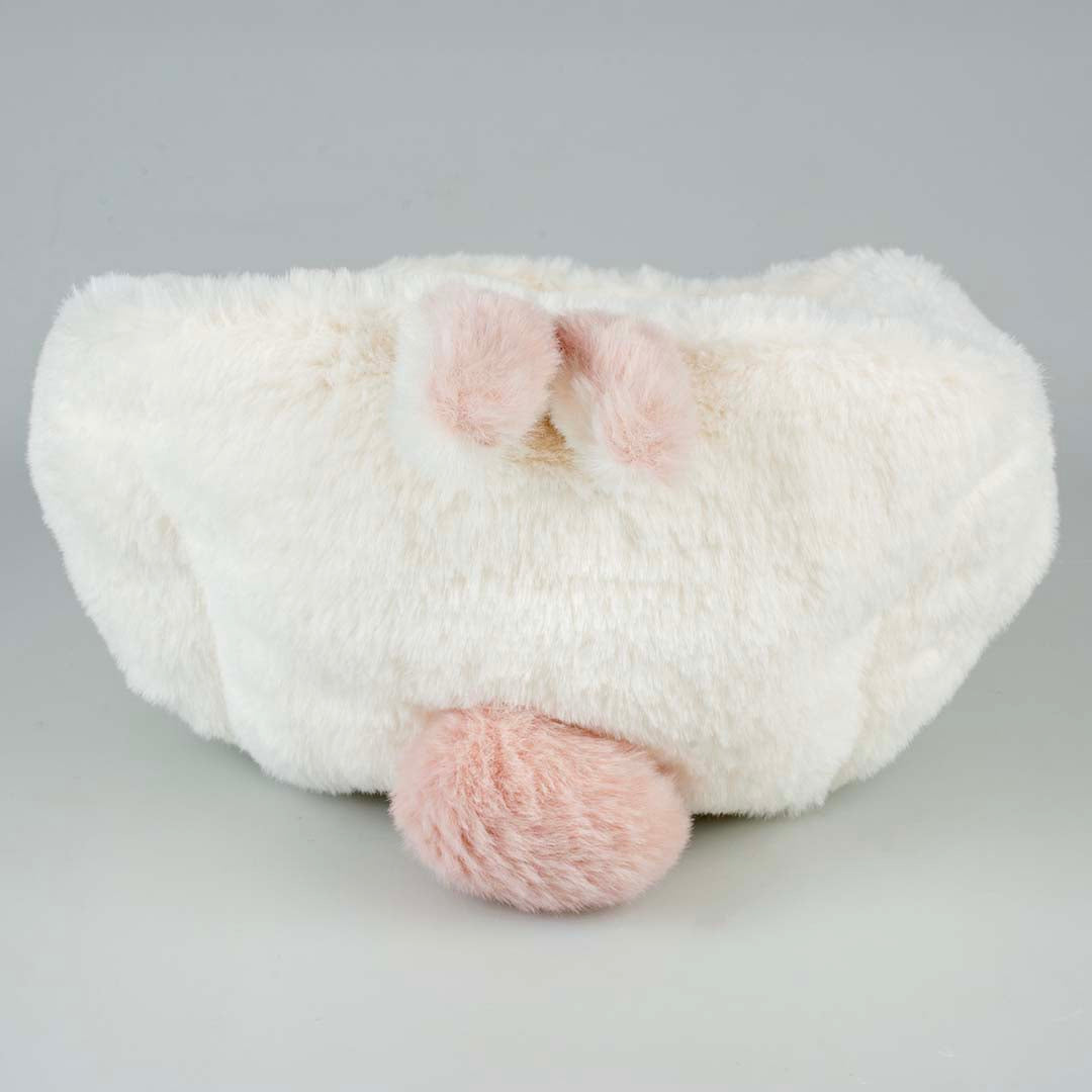 Duvo+ Bunny Bed For Small Animal-Plush M - 24x24x24cm White