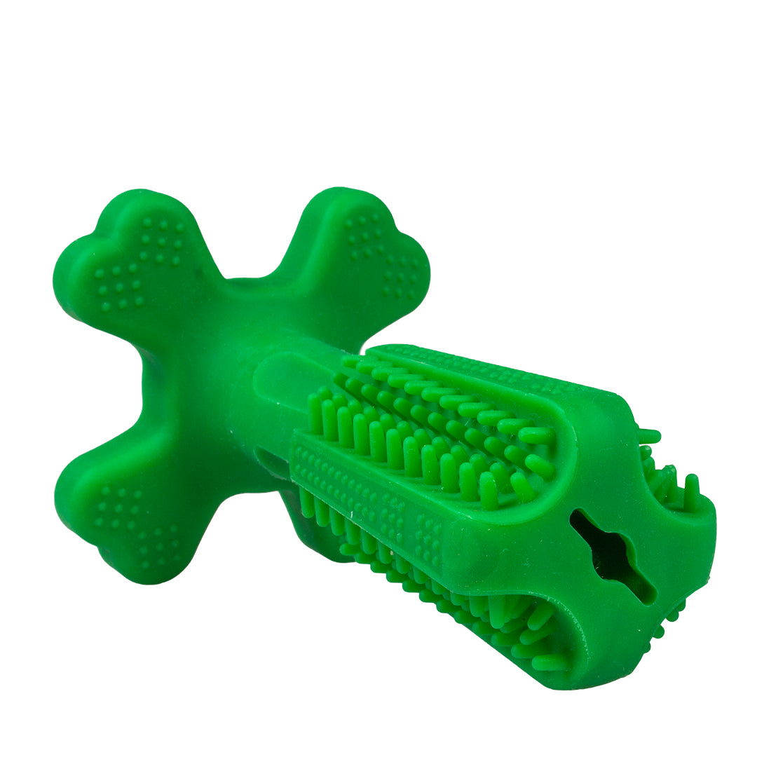 Duvo+ Chew 'n Play Brush,Green[Size - M]