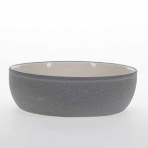 Duvo+ Feeding Bowl-Stone-Sandy ocean L - 1580ml - 22x22x7cm Grey-blue