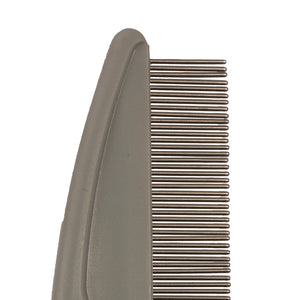 Duvo+ Flea Comb 42 Pins Black/Grey