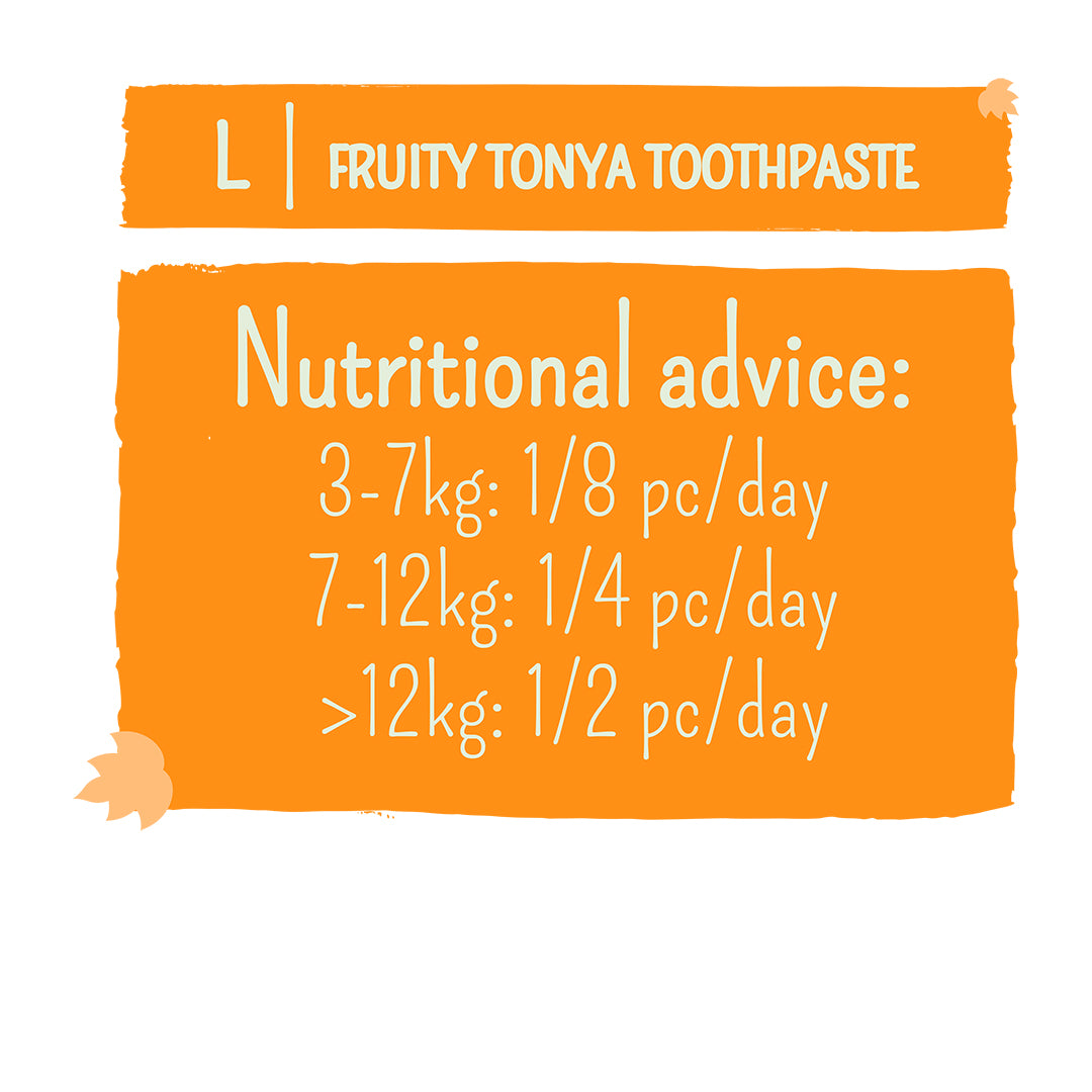 Duvo+ Garden Bites Fruity Tonya Toothpaste 13,5cm - 3pcs Mixed Colors