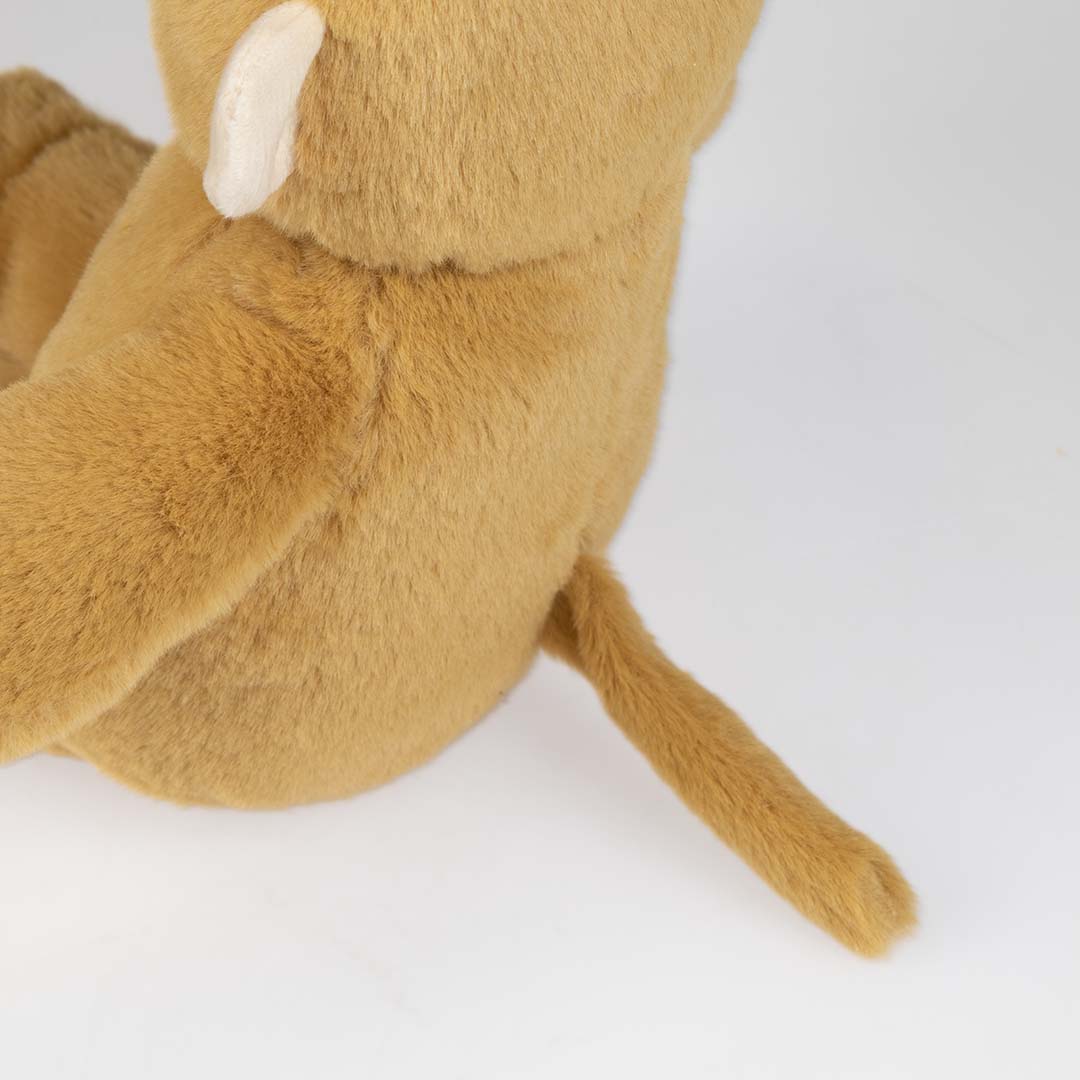Duvo+ Plush Pawbies Monkey Dog Toy 26x17x27cm - Brown