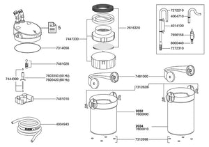 EHEIM filter media cont. f.ecco pro 200, ecco