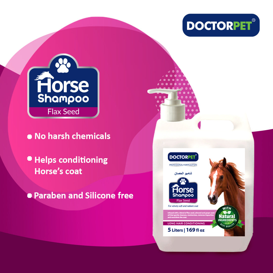 Horse Shampoo Flax Seed 5L