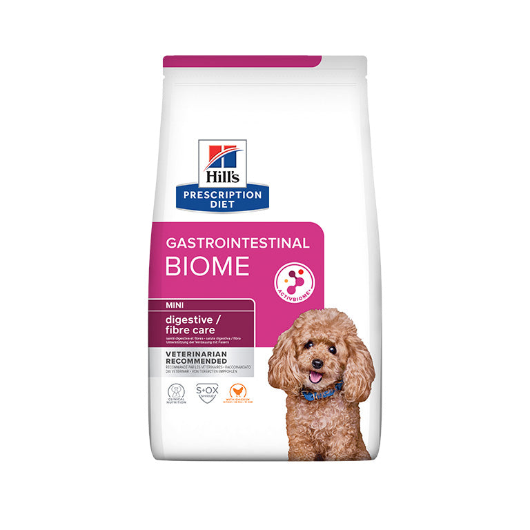 Hill’s Prescription Diet Gastrointestinal Biome Dog Mini Food with Chicken (3kg)