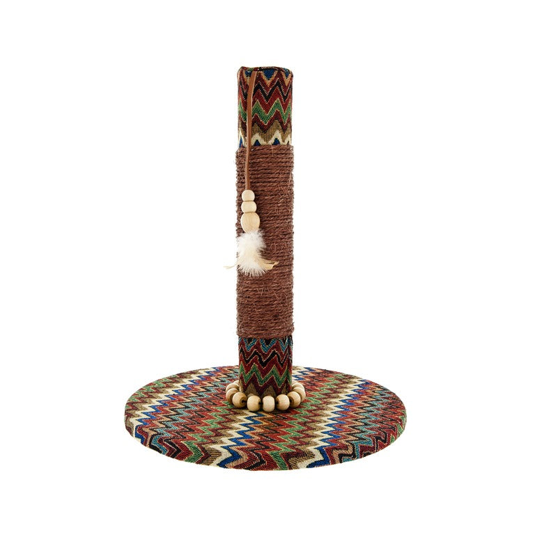 Ethnic Cat Scratching Post – Cat Pole