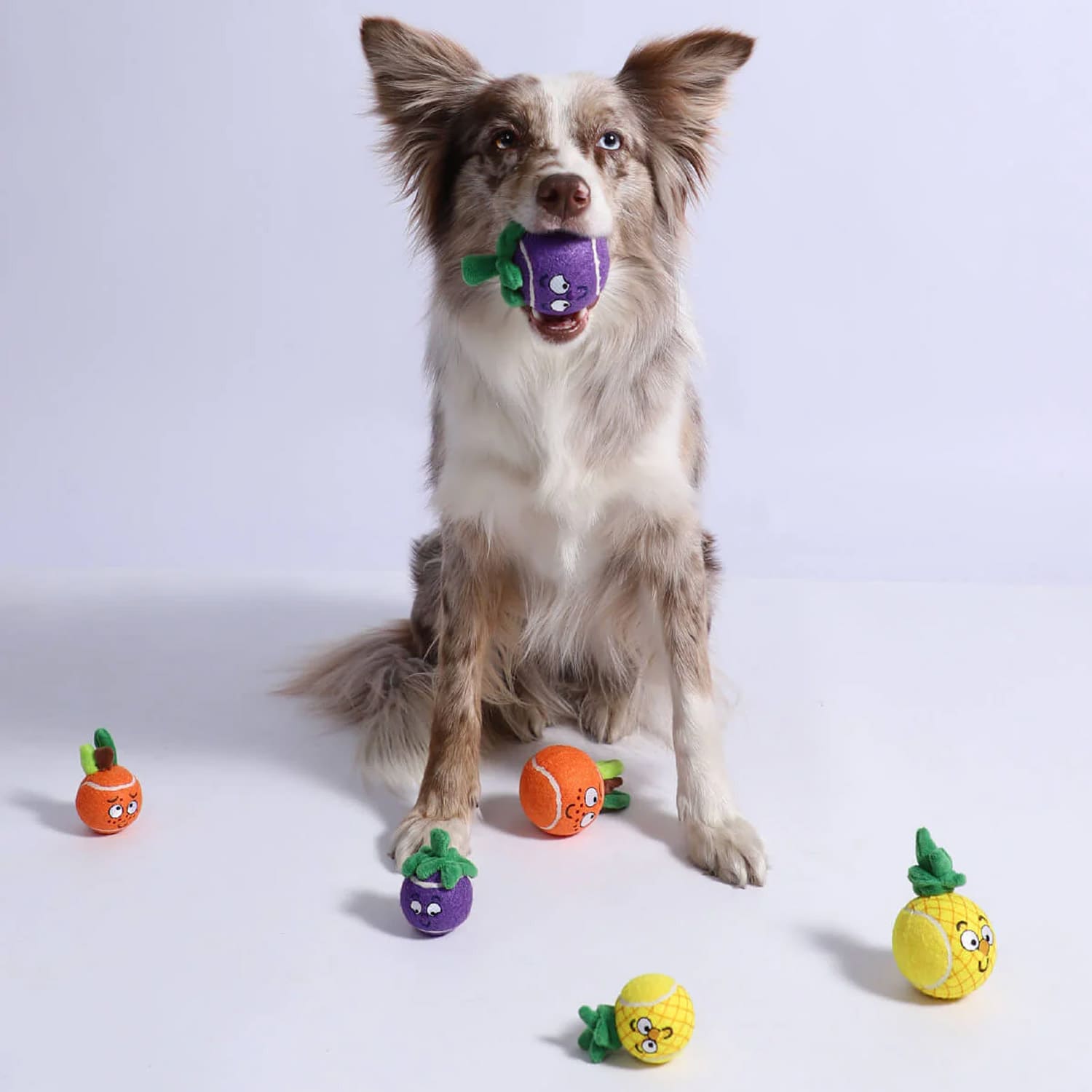 GiGwi Tennis Ball Originals Dog Toy (Mangosteen)