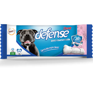 Gnawlers 3"Dent Defense Antibacterial For Dogs-48pcsx15g Display Box [Box Code:09442]-(MOQ:48pcs)