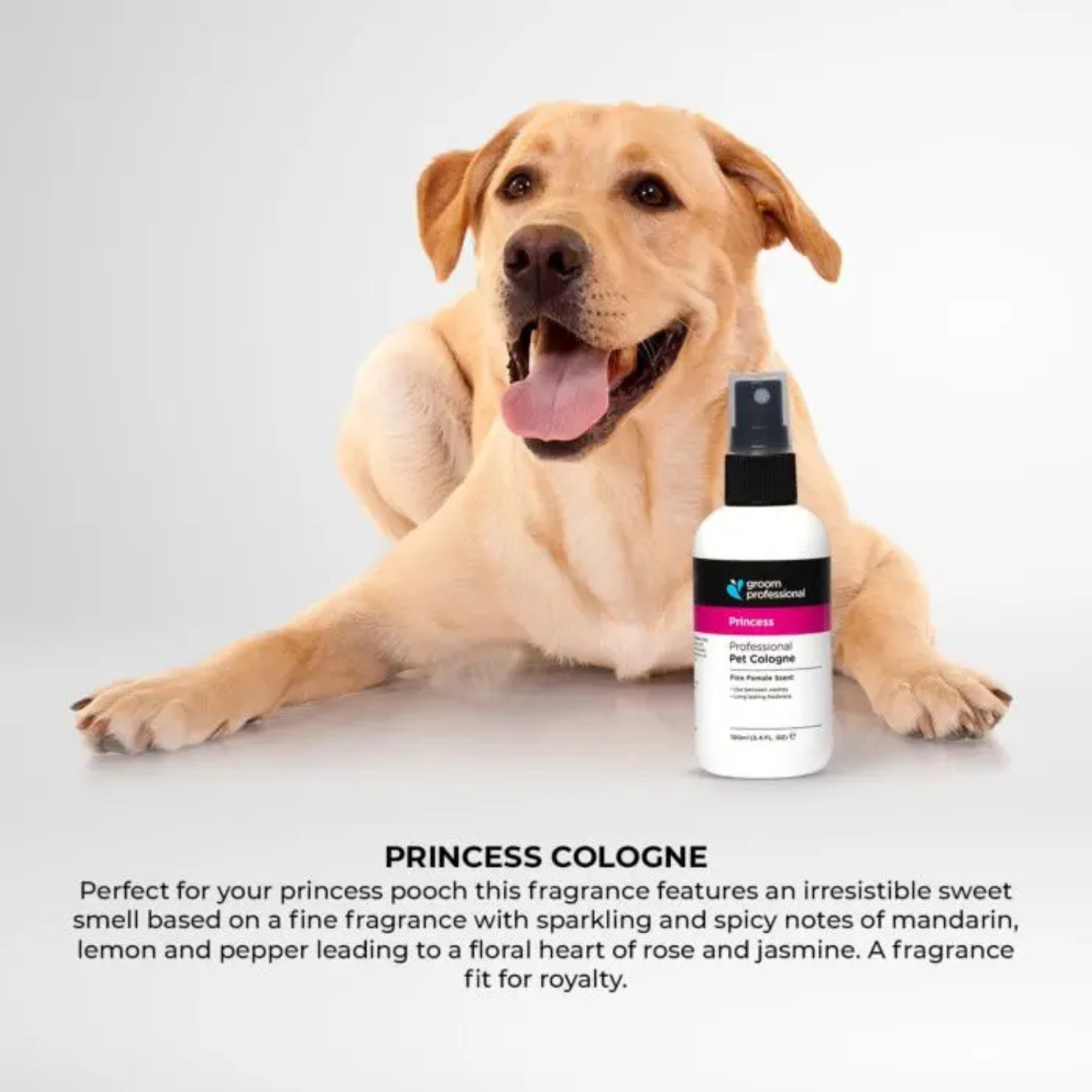 Groom Professional Princess Cologne-Fine Female Scent-100ml