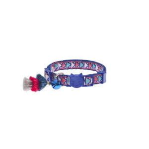 Bohemian Cat Collar – Blue
