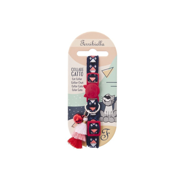 Bohemian Cat Collar – Red