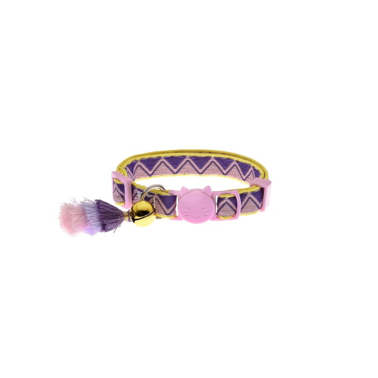 Bohemian Cat Collar – Pink