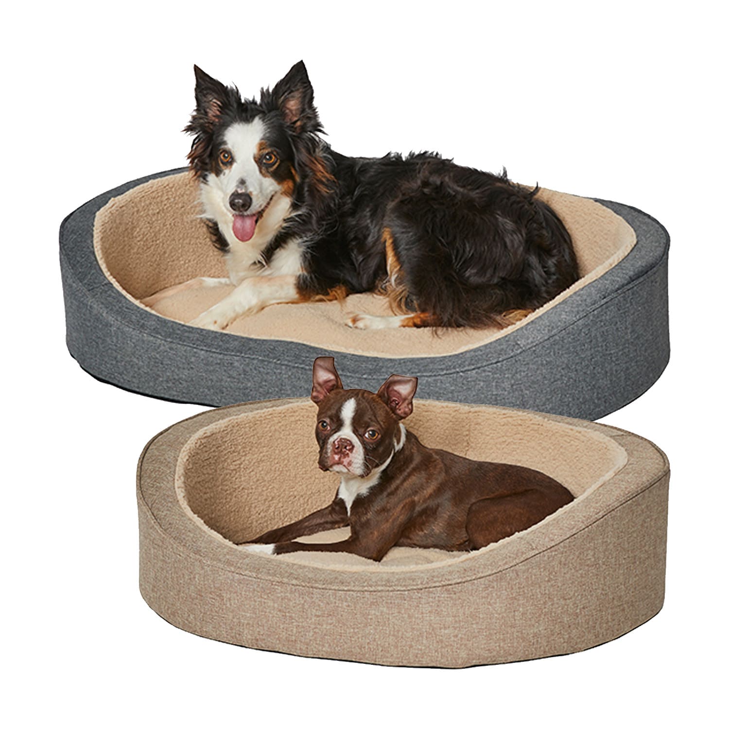 QuietTime Deluxe Hudson Bed - tan - medium