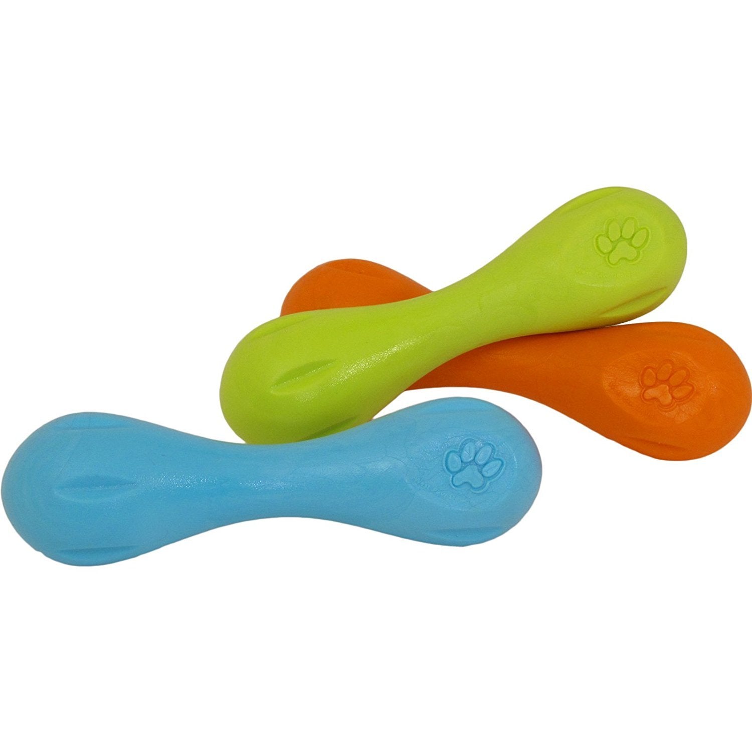 Westpaw Design Hurley Dog Bone - tangerine - Small