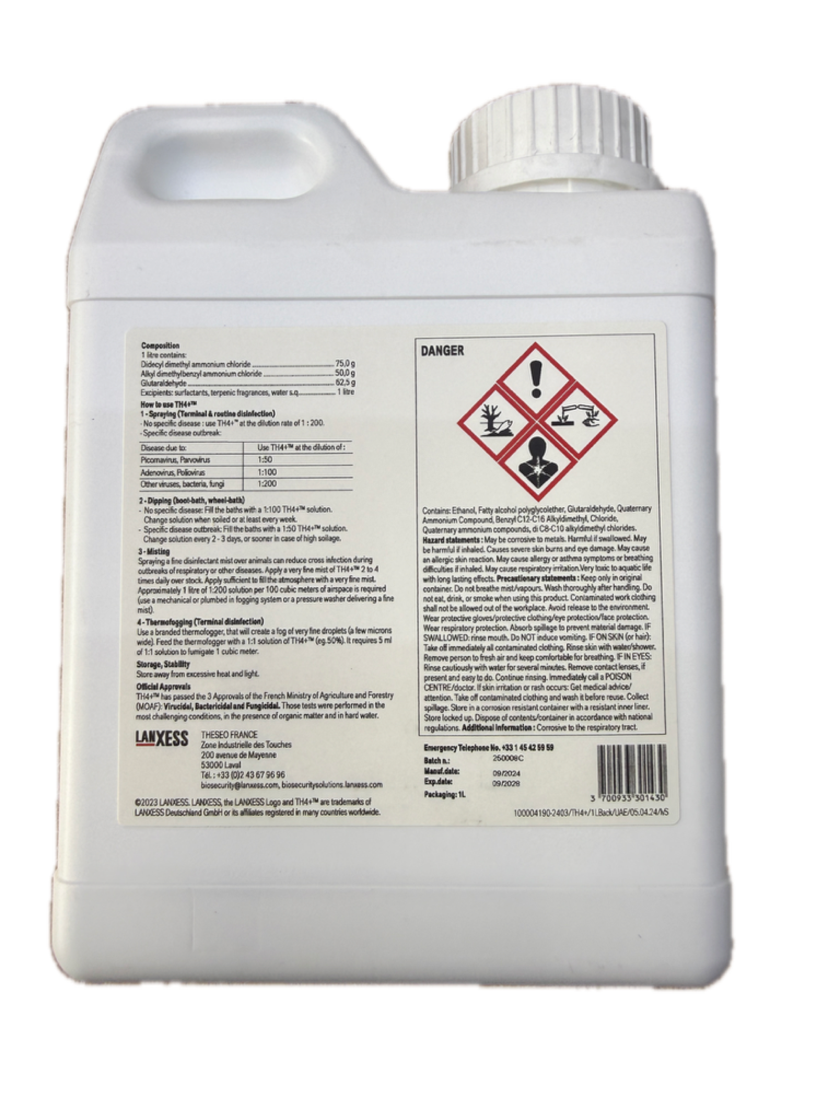 TH4 Disinfectant 1 liter