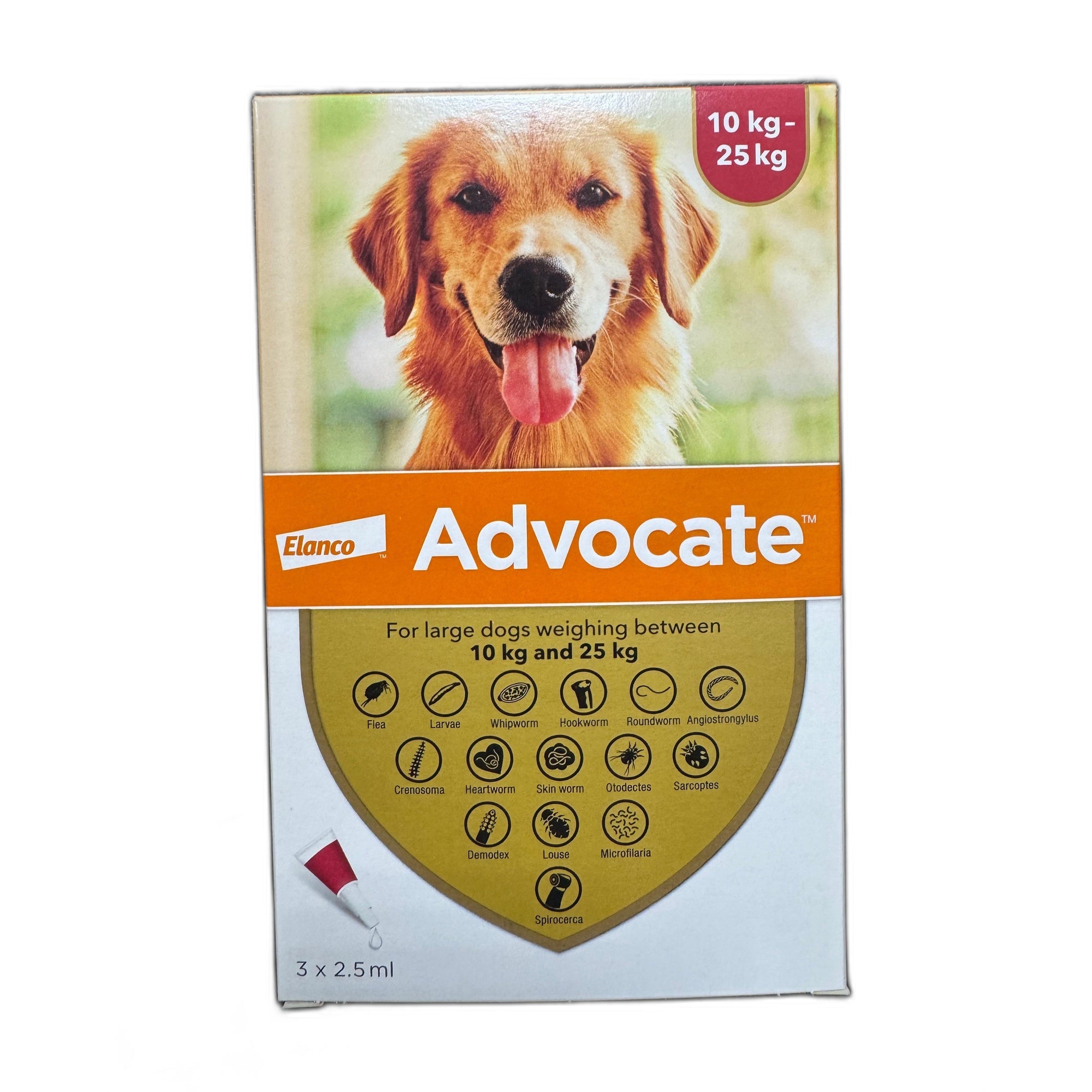 Advocate spot on for Large Dogs 10-25kg
