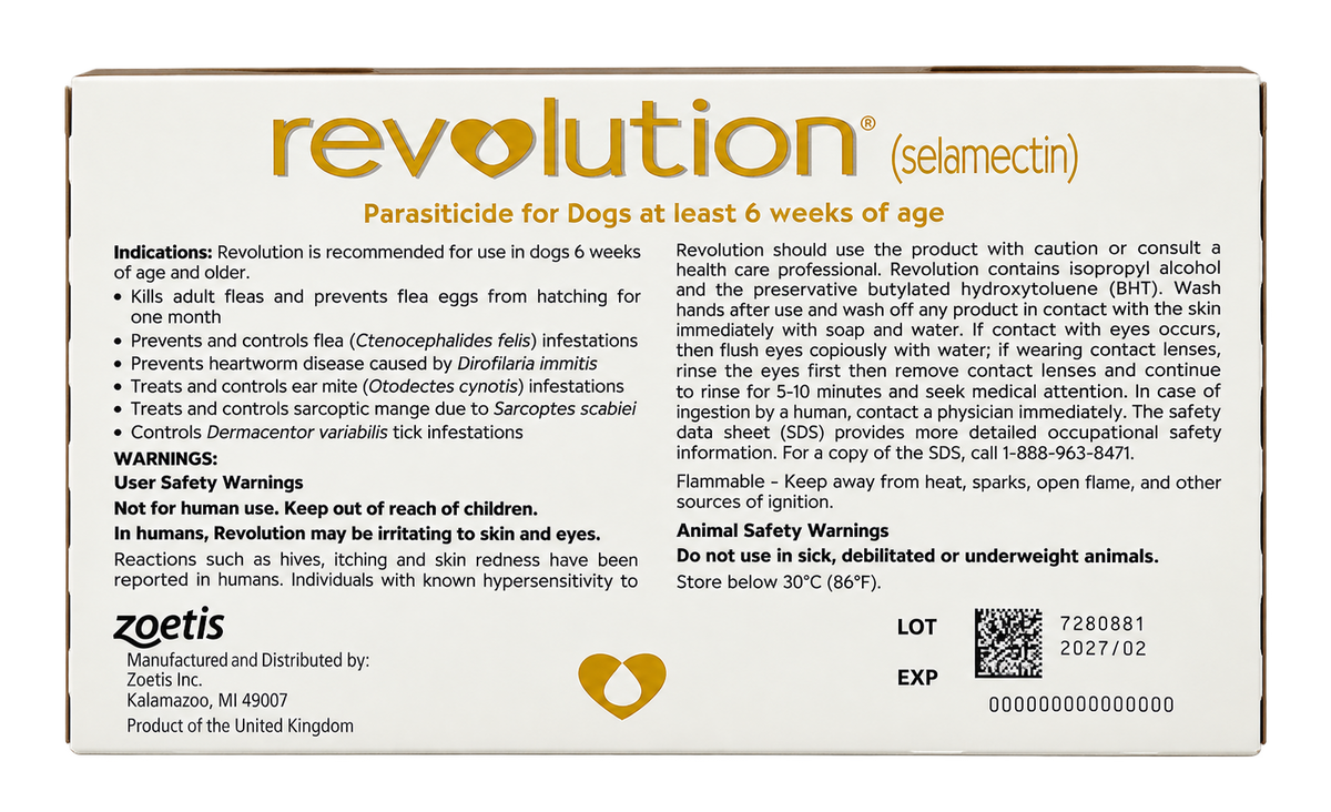 revolution for small dogs 3 doses 10.1-20 lbs (4.6-9.1kg)