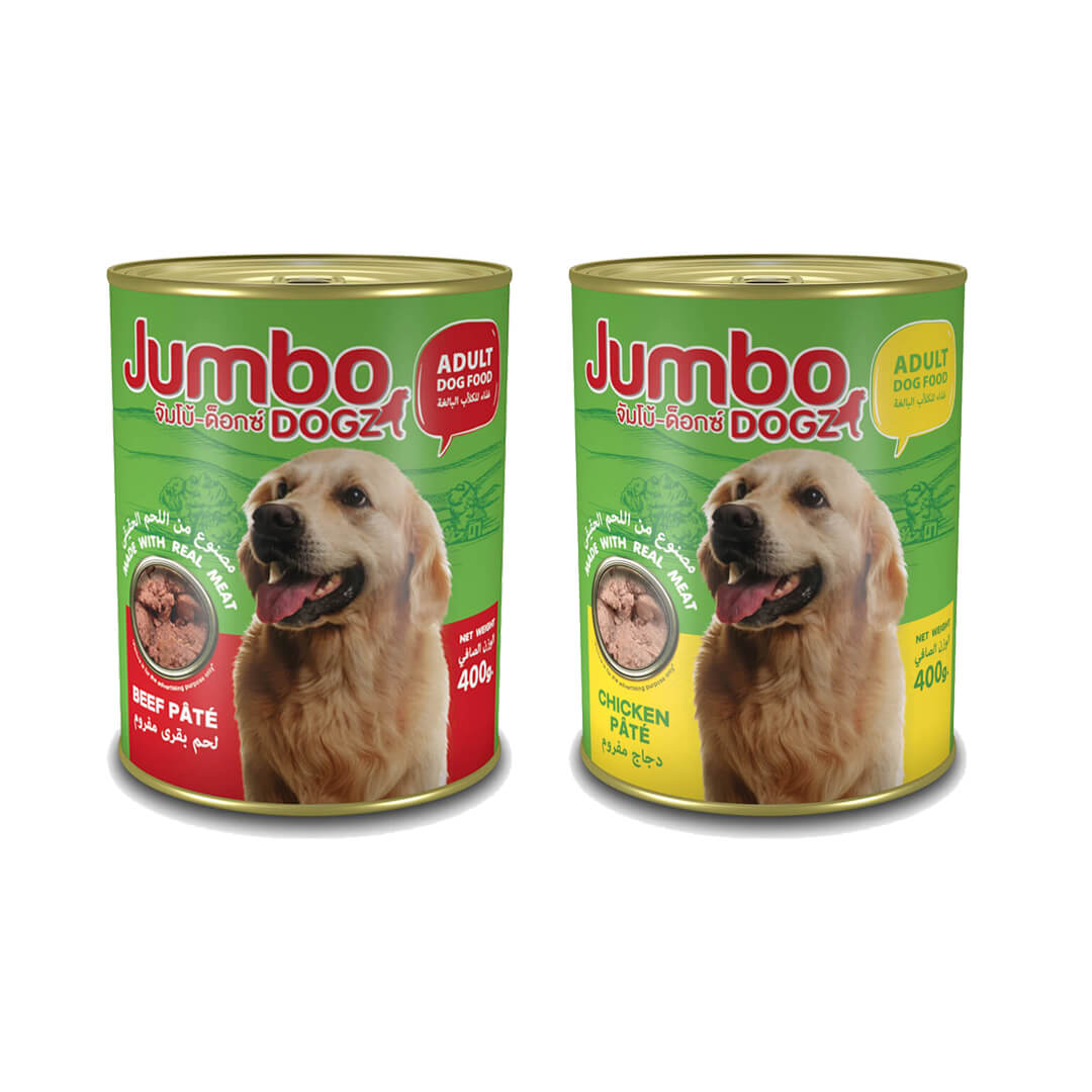 JUMBO Dogz Canned Pate 400g - Beef Pate