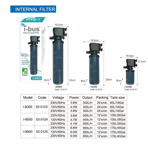 KW Zone I Bus Internal Filter [Max Output - 500L/H]