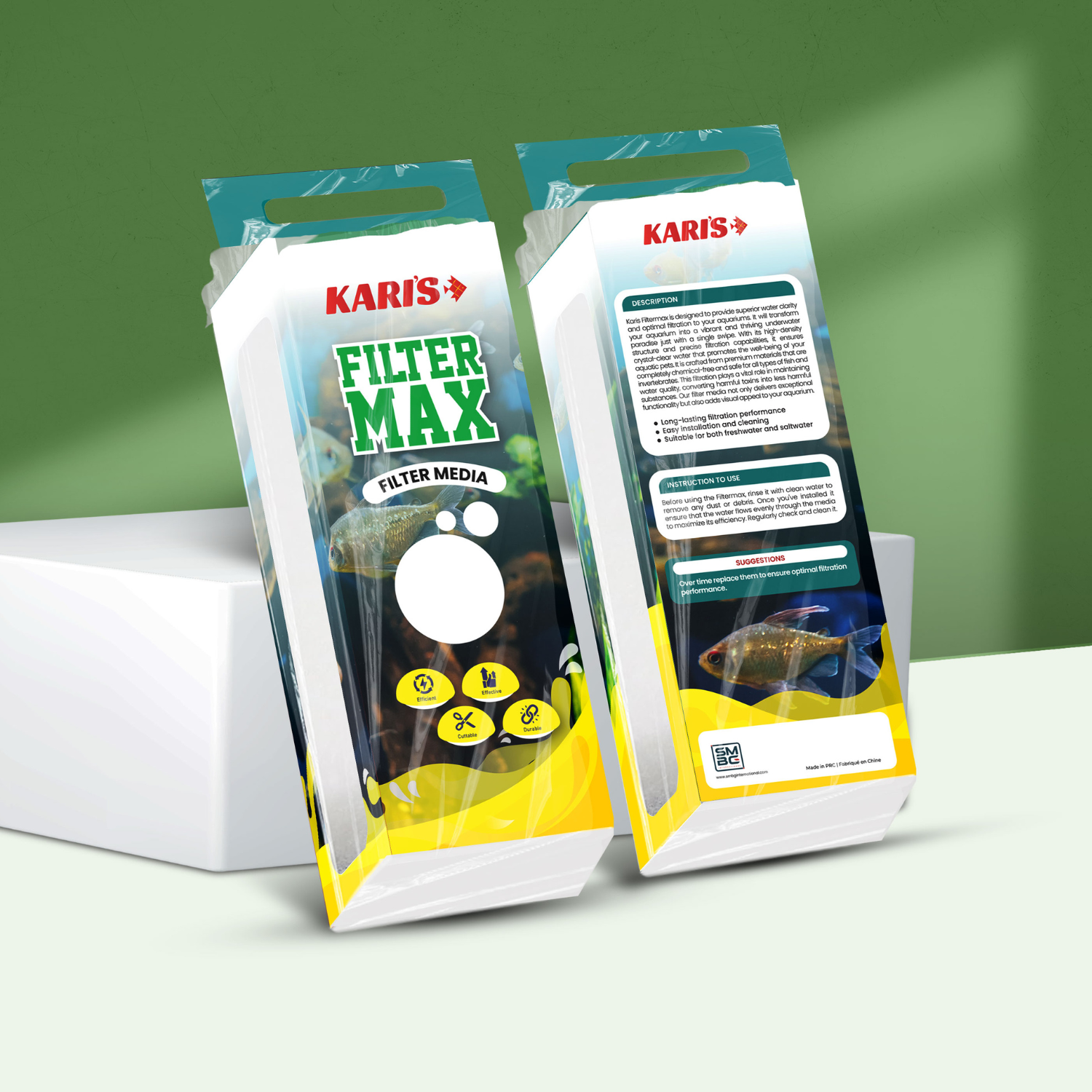 Karis Filtermax Bio Sponge Filter Wool 6 Layer