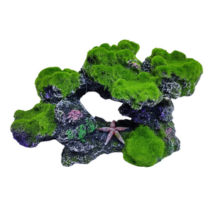 Karis Mountain Vista Aqua Decoration 31x16x17cm