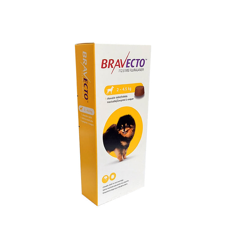 Bravecto Chew 112.5mg (2-4.5kg)