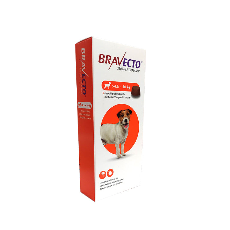 Bravecto Chew 250mg (4.5-10kg)