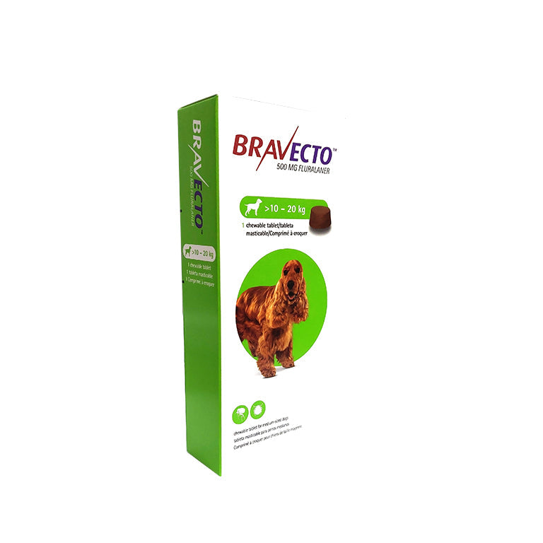 Bravecto Chew 500mg (10-20kg)