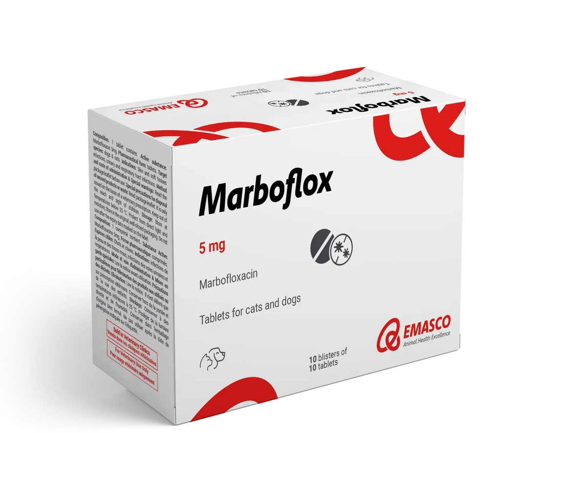 Marboflox (Marbofloxacin) 5mg 10 Tablets