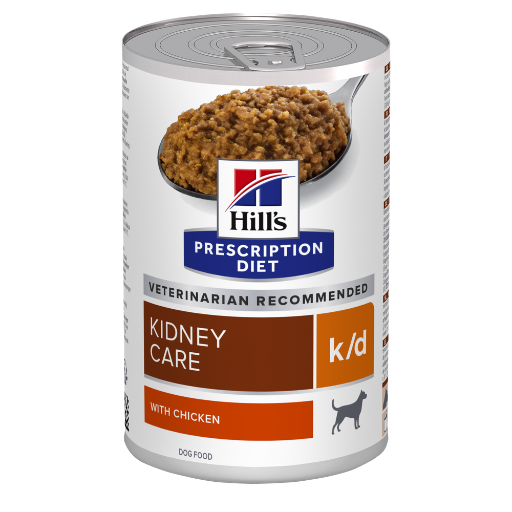 Hill’s Prescription Diet k/d Canine Wet Dog Food (12x370g)