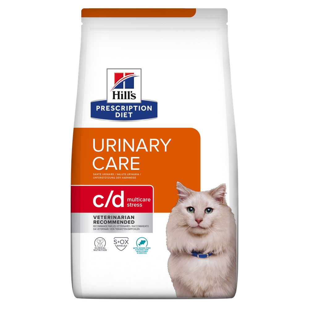 Hill’s Prescription Diet c/d Urinary Stress Feline with Ocean Fish (1.5kg)