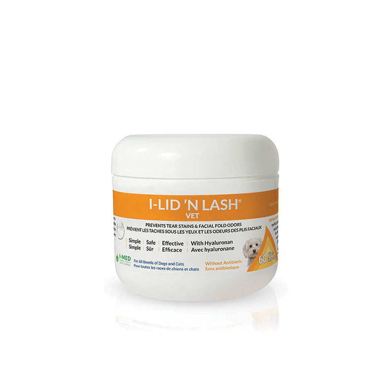 I-LID ‘N LASH® VET  (60-Wipes)