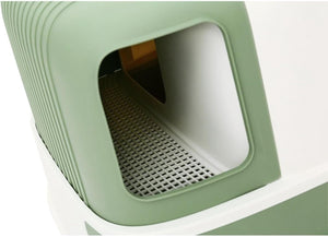 Pado Claws Cat Litter Box  57.6*52.8*38cm-Green