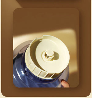 Pado Glossy Food & Water Dispenser -Blue  1800ml
