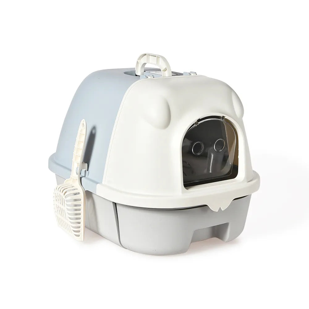 Pado Meow Cat Litter Box  53*41*38cm -Blue