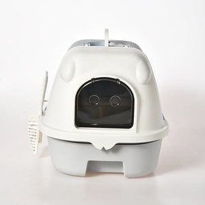 Pado Meow Cat Litter Box  53*41*38cm -Blue