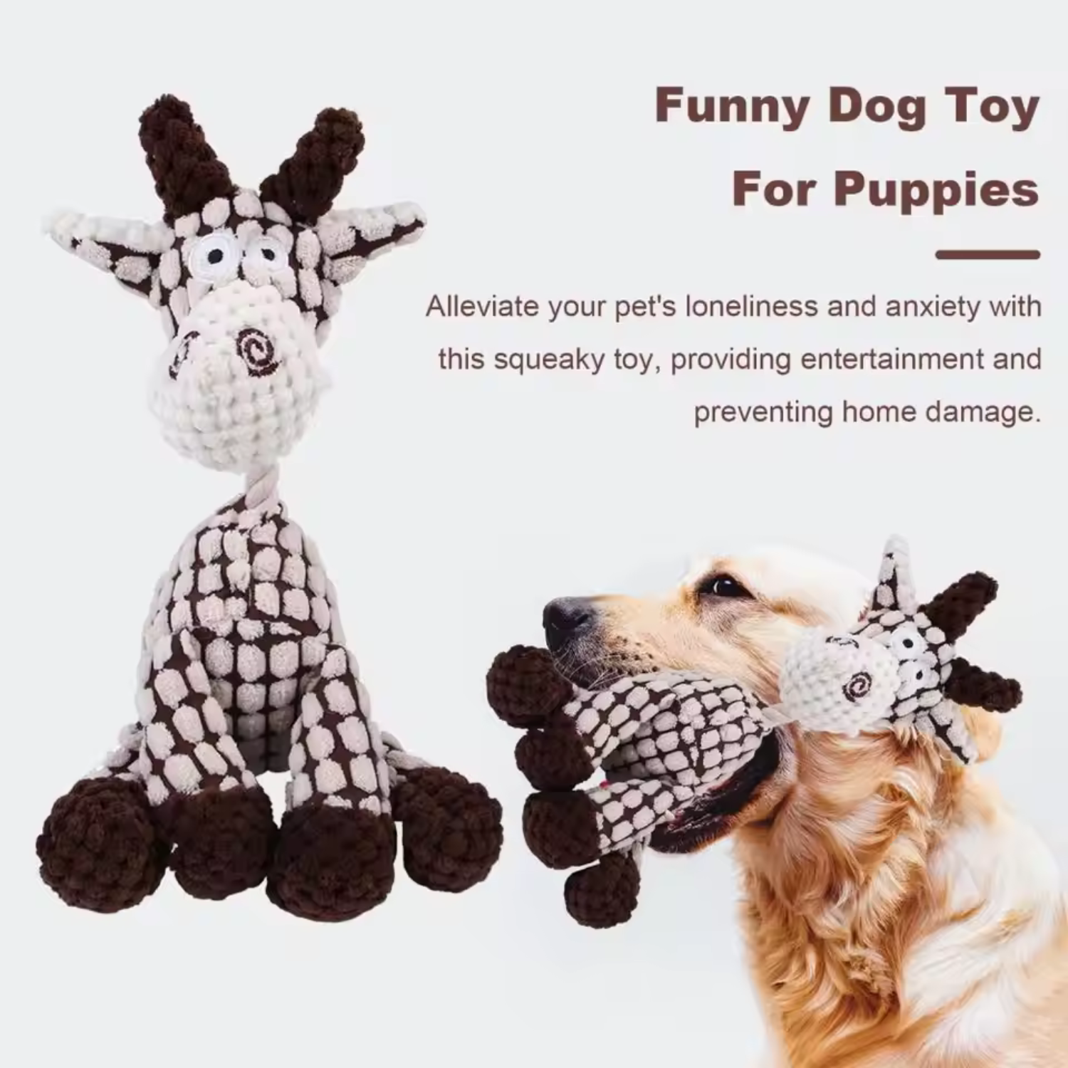 Pado Squishy Squeaky Toy 21x32x7cm