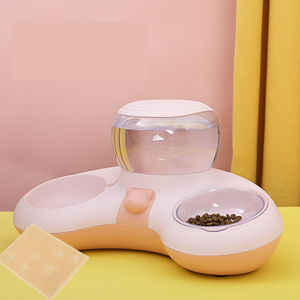 Pado Water Dispenser With Double Bowl-Pink 1.4L