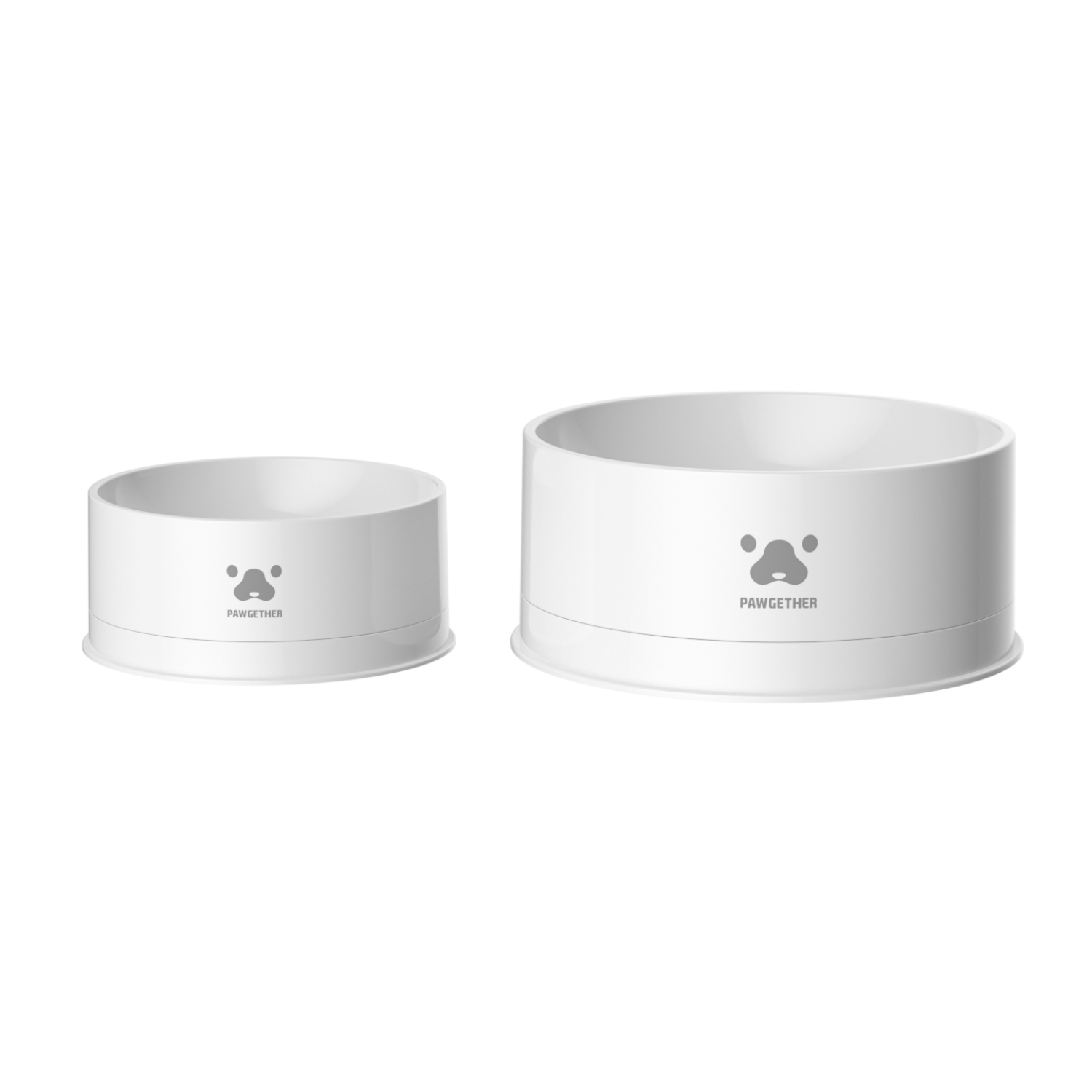 Pawgether Plastic Pet Bowl - 1S Series - 19.6x19.6x8.6cm